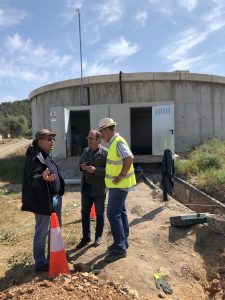 El director general del Agua visita Sta. Magdalena