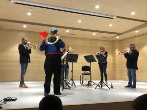 Espectacular concierto de DeVanda Brass Quintet en Santa Magdalena