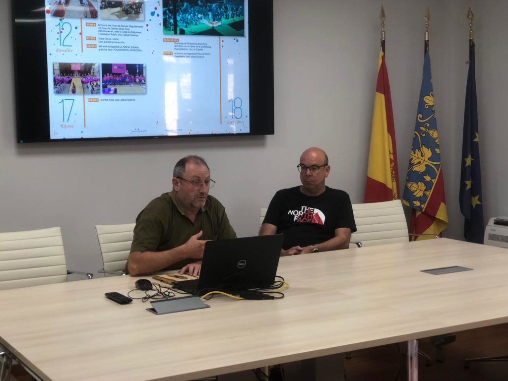 Presentada la programación festiva de Santa Magdalena a las asociaciones locales
