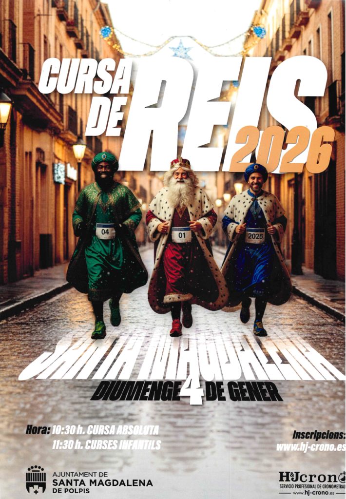 Abierta la inscripción para la ‘Cursa de Reis’