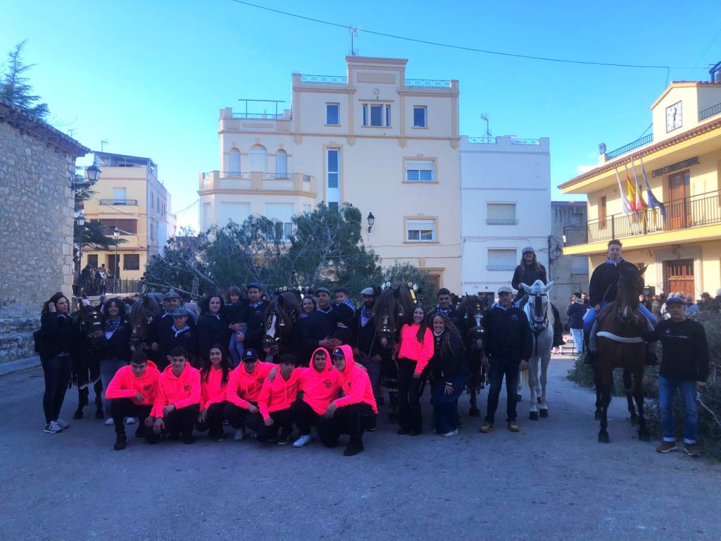Tot llest per a la celebració de Sant Antoni a Santa Magdalena